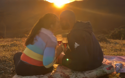 cachoeira sunset